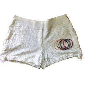 Maurices size 13 14 smart fit white lace shorts coastal cowgirl festival